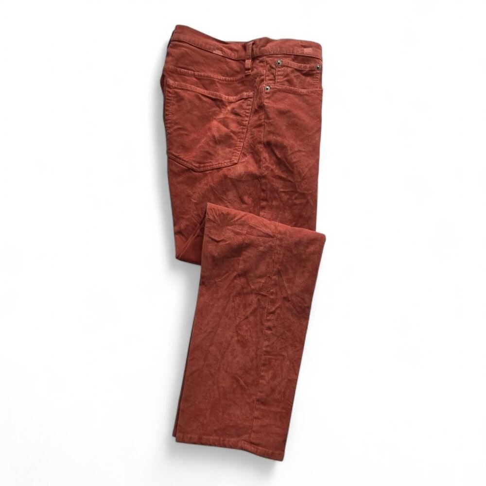 J.Crew Womens Re-Imagined Corduroy Jeans Pants Size 30 Rust 5-Pocket Pants - Picture 2 of 9